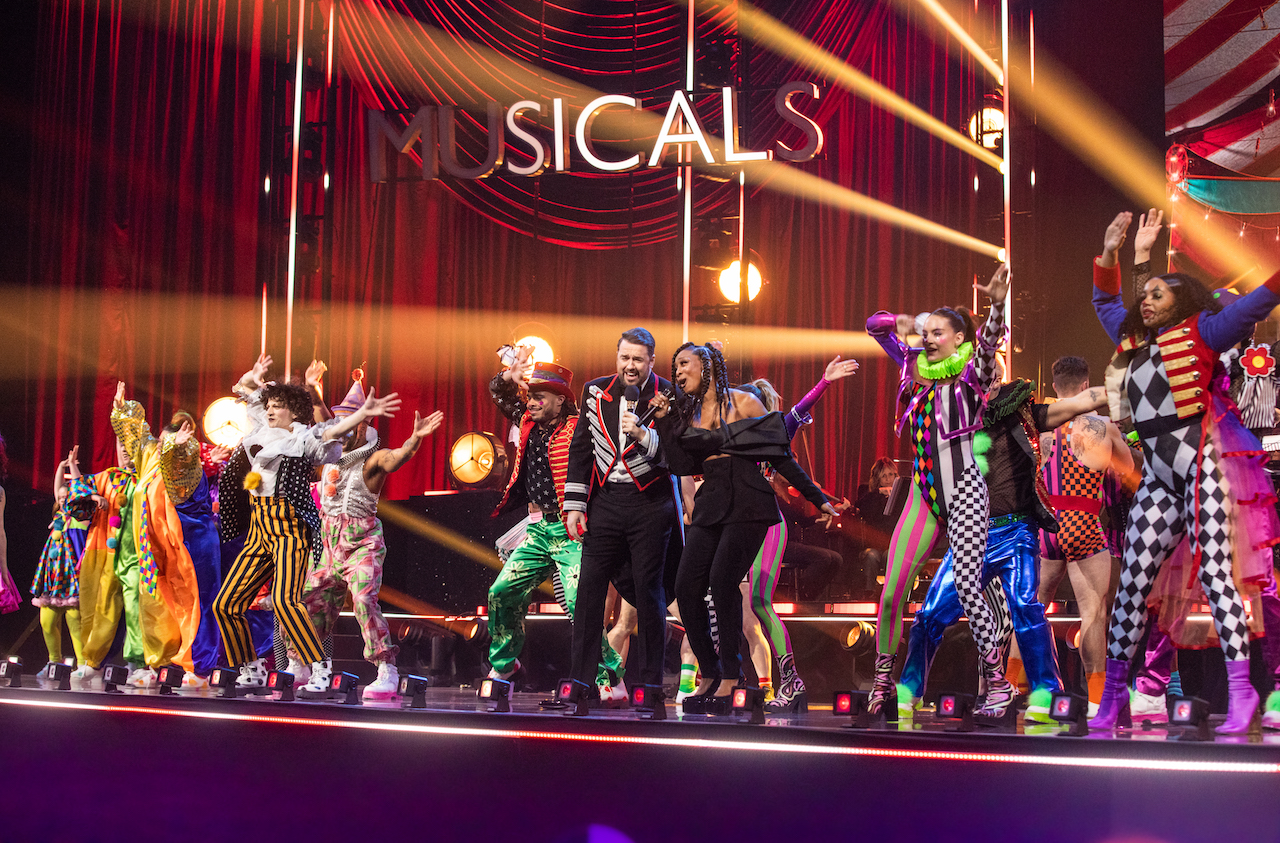 THE NATIONAL LOTTERY’S BIG NIGHT OF MUSICALS BBC massmovment.ukcom massmovement3