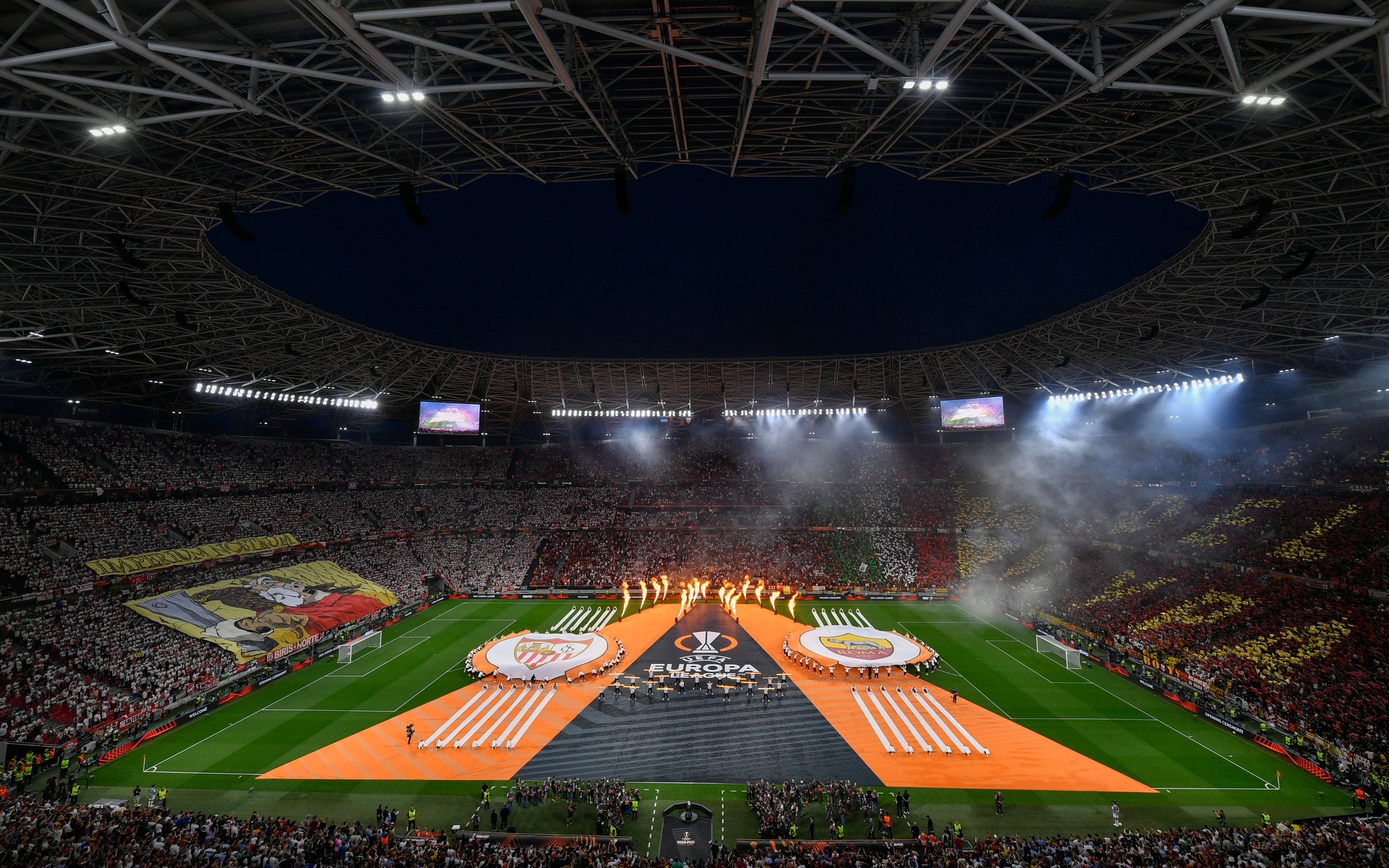 mass movement UEFA Opening ceremony 1